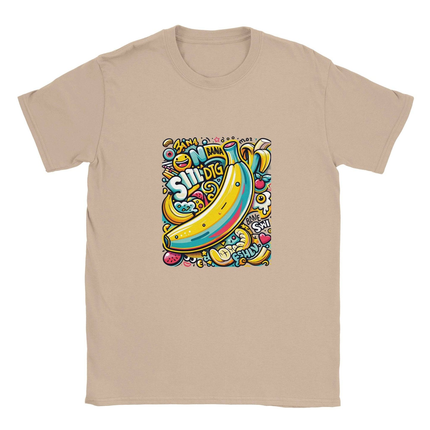 Classic Yellow banana t-shirt 100% breathable cotton - BeinCart