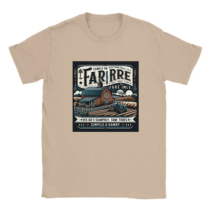 Classic Crewneck "Harvest Haven" Farm T-Shirt - 100% soft, breathable cotton - BeinCart
