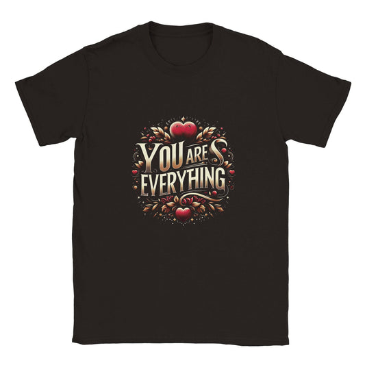 Classic Crewneck "You Are My Everything" T-Shirt - 100% soft, breathable cotton - BeinCart