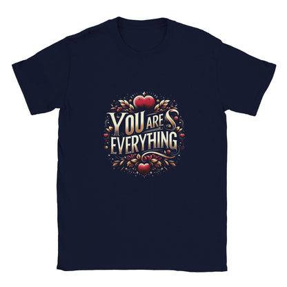 Classic Crewneck "You Are My Everything" T-Shirt - 100% soft, breathable cotton - BeinCart