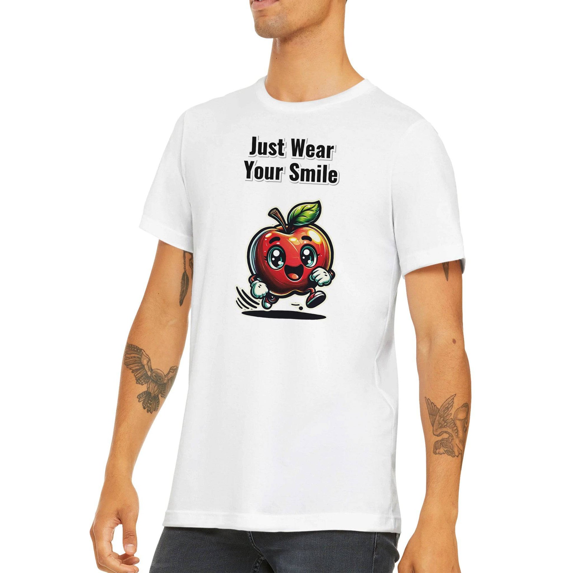 just Wear your smile T-shirt - 100% soft, breathable cotton - BeinCart